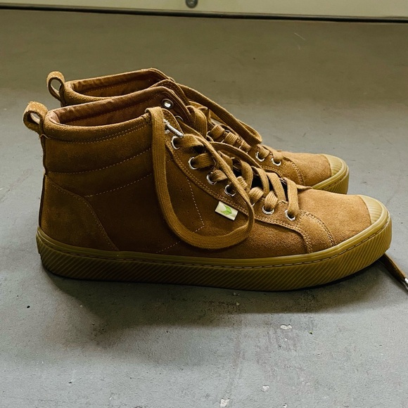 EUC Cariuma all camel suede OCA high sneakers - Picture 2 of 6
